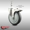 Service Caster 5 Inch 316SS Thermoplastic Rubber Swivel 12mm Stem Caster Total Lock Brake SCC-SS316TSTTL20S514-TPRB-M1215 - alternate 4